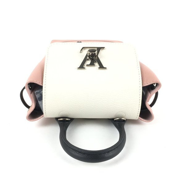 LOUIS VUITTON CALFSKIN LOCKME BACKPACK ROSE BALLERINE - Picture 7 of 10